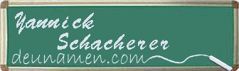 Yannick Schacherer Visitenkarte